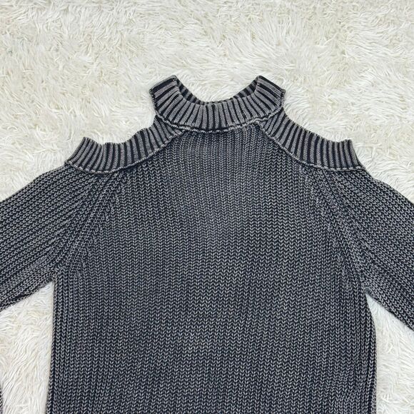 Free People Open Shoulder Oversized Sweater XSmall - Picture 2 of 12